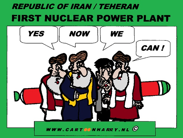 Cartoon: Iran Nuclear Power Plant 1