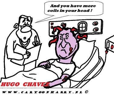 Cartoon: Hugo Chavez 1