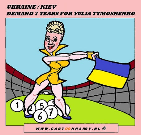 Karrikatur: Yulia Timoshenko 1
