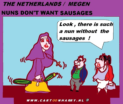 Cartoon: Nuns-No Sausages 1