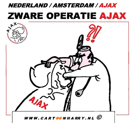 Cartoon: Operatie Ajax Amsterdam 1
