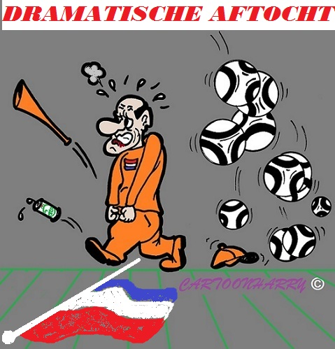 Cartoon: Dramatische Aftocht 1