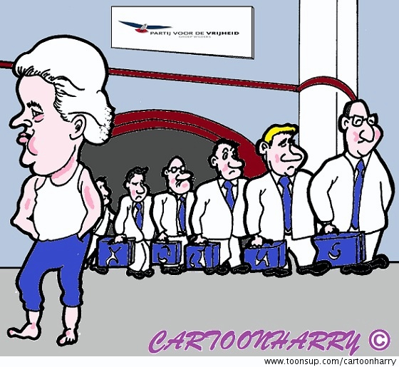 Cartoon: Geert Wilders 1