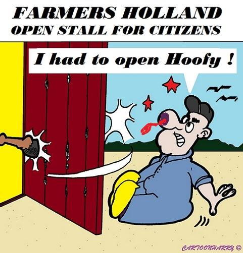 Cartoon: Open up 1