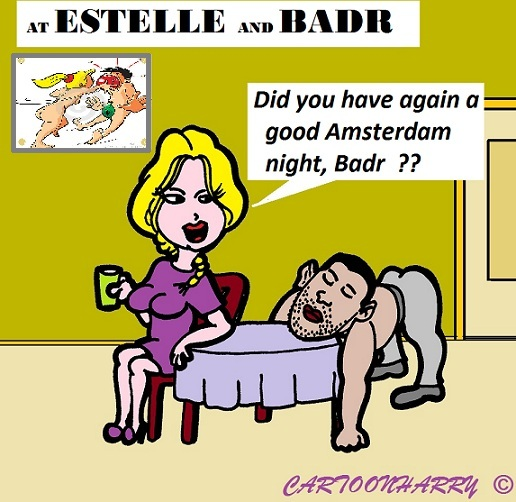 Cartoon: Estelle Gullit 1