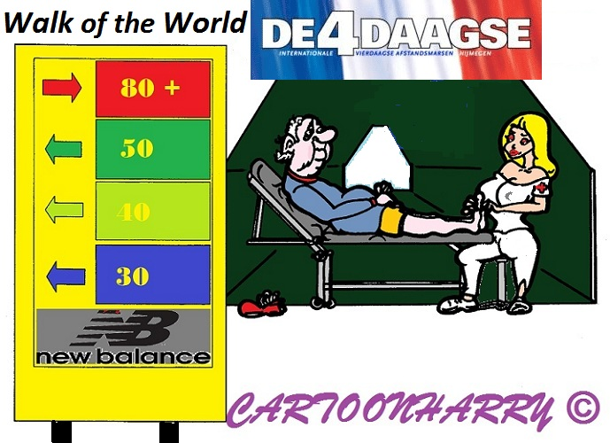 Cartoon: 4Daagse 1