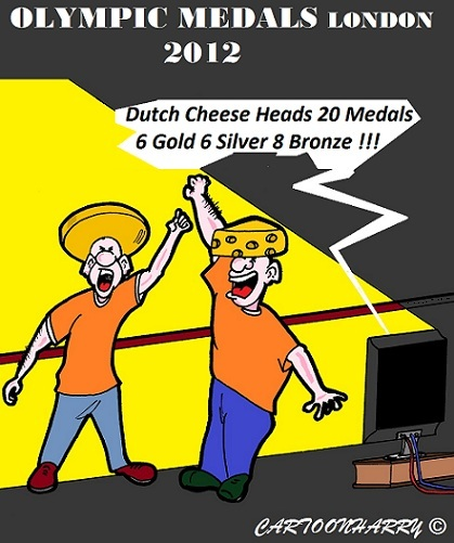 Cartoon: Dutch Olympic Medals 1