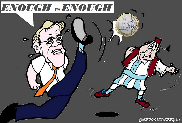 Cartoon: Mark Rutte 1