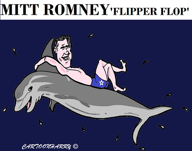 Cartoon: Mitt Romney 1