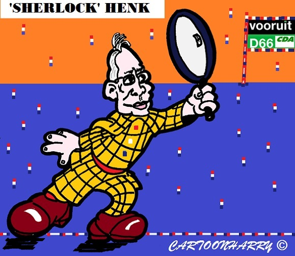 Cartoon: Henk Kamp 1