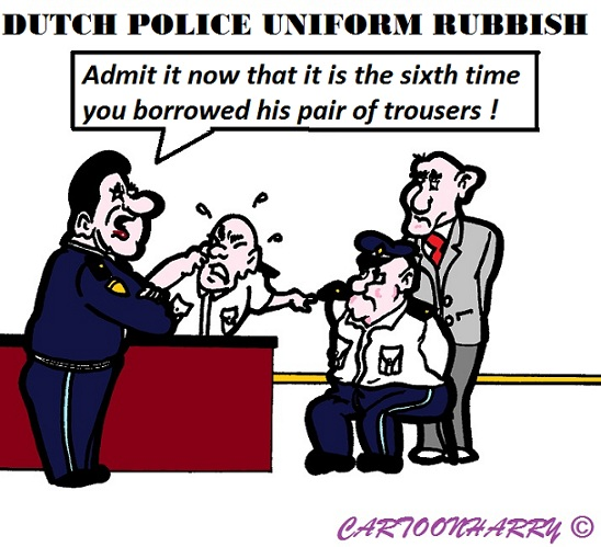 Cartoon: Dutch Police Uniform 1