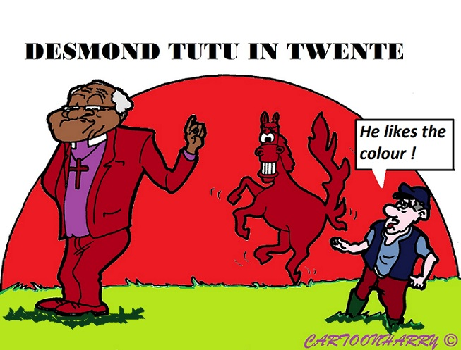 Cartoon: Desmond Tutu 1