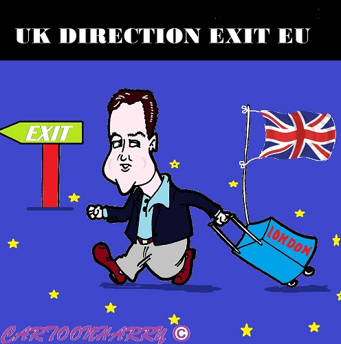 Karrikatur: David Cameron 1