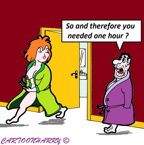 Cartoon: Make up 1