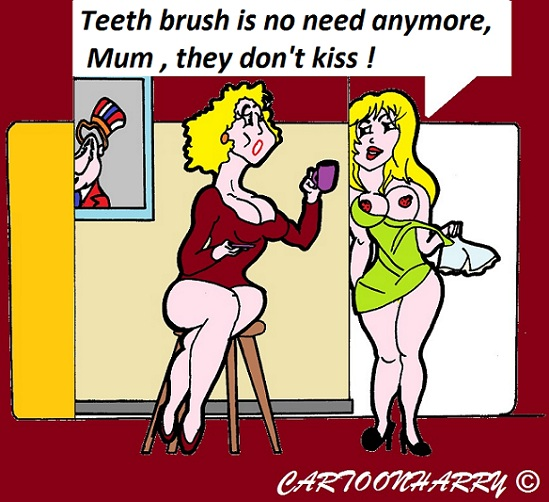 Cartoon: Teeth Brush 1