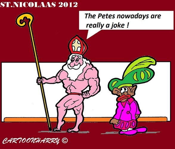 Cartoon: Dutch Santa 1