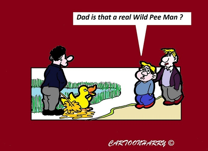 Cartoon: Wild-Pee-Man 1