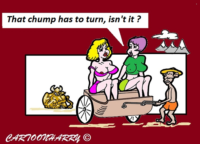 Cartoon: Turn Around 1