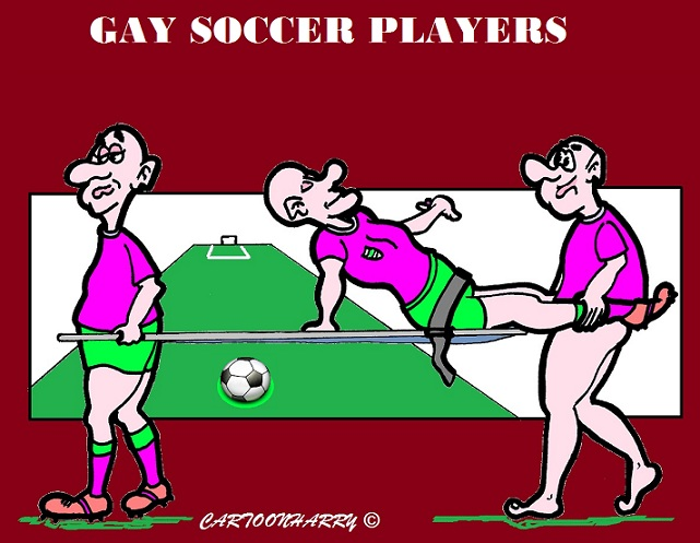 Cartoon: Soccer Homo 1