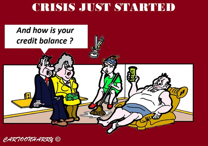 Cartoon: Crisis NOW!! 1