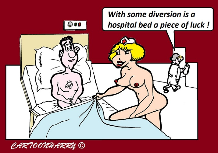 Cartoon: Hospital Relax 1