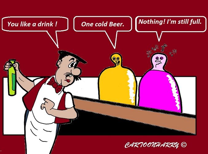 Cartoon: At the Bar 1