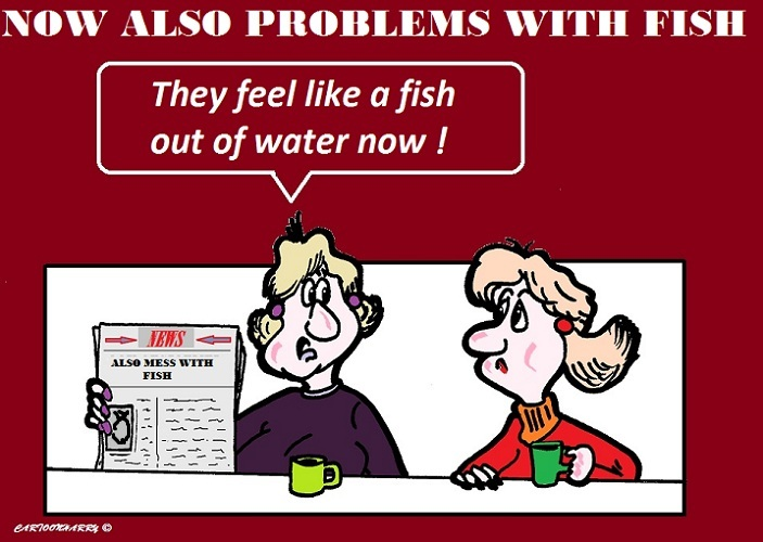 Cartoon: Fish Problems Too 1