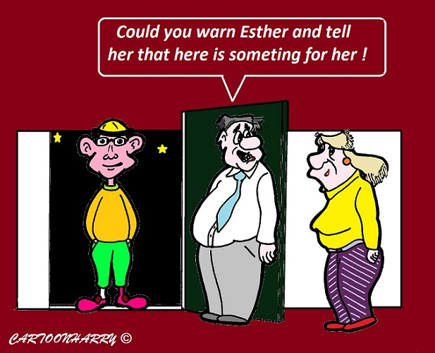 Cartoon: Visitor 1