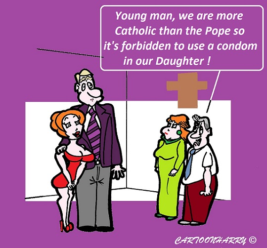 Cartoon: No Condom Use 1