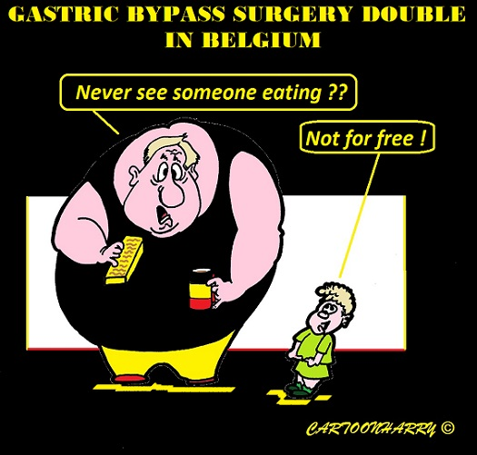 Cartoon: Gastric Bypass Surgery 1