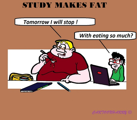 Cartoon: Fat Making Study 1
