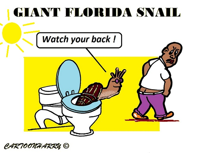 Cartoon: Giant Florida Snail 1