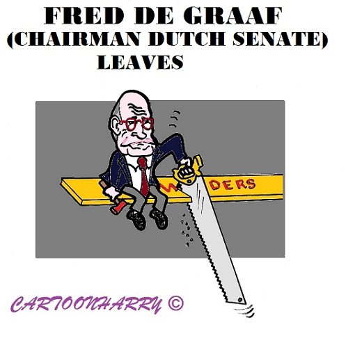 Caricature: Fred de Graaf 1