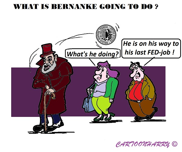 Cartoon: FED Bernanke 1