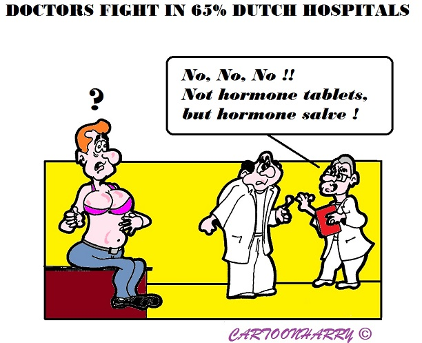 Cartoon: Doctors Fights 1