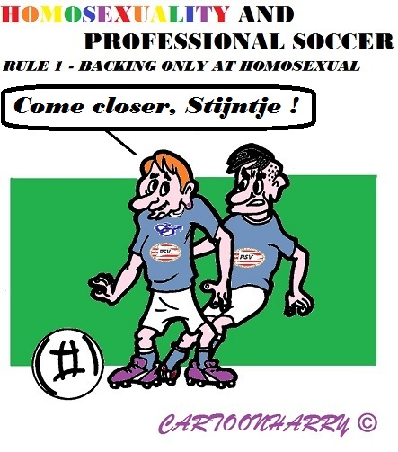 Cartoon: Gay Soccer 1