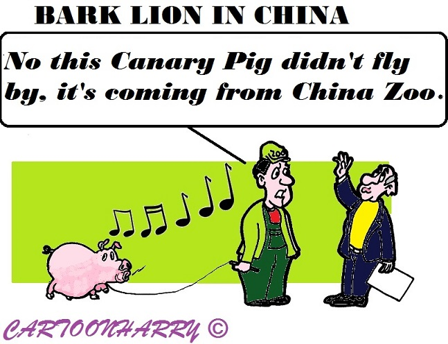 Cartoon: Bark Lion 1