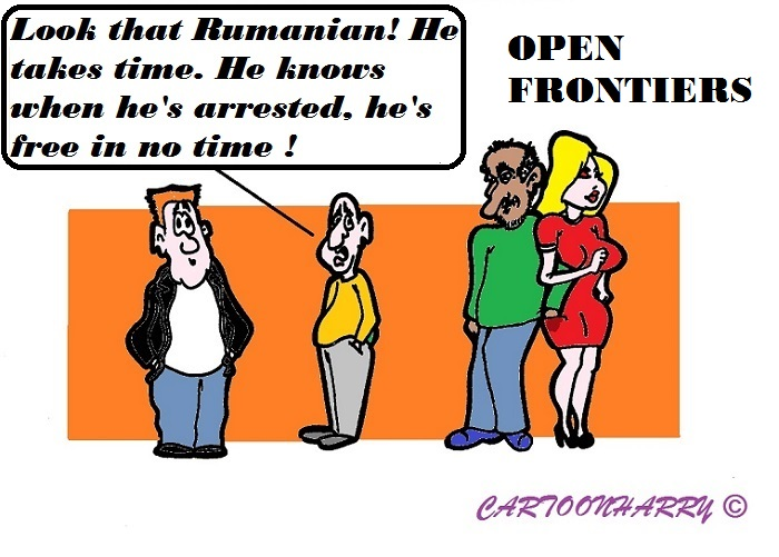 Cartoon: Open Frontiers 1