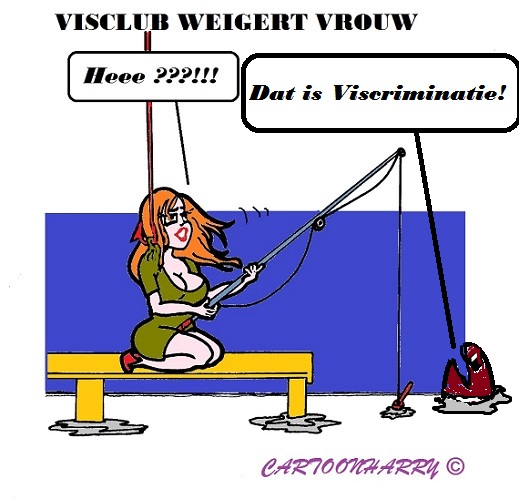 Cartoon: Viscriminatie 1