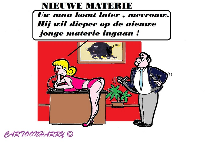 Cartoon: Oude Materie 1