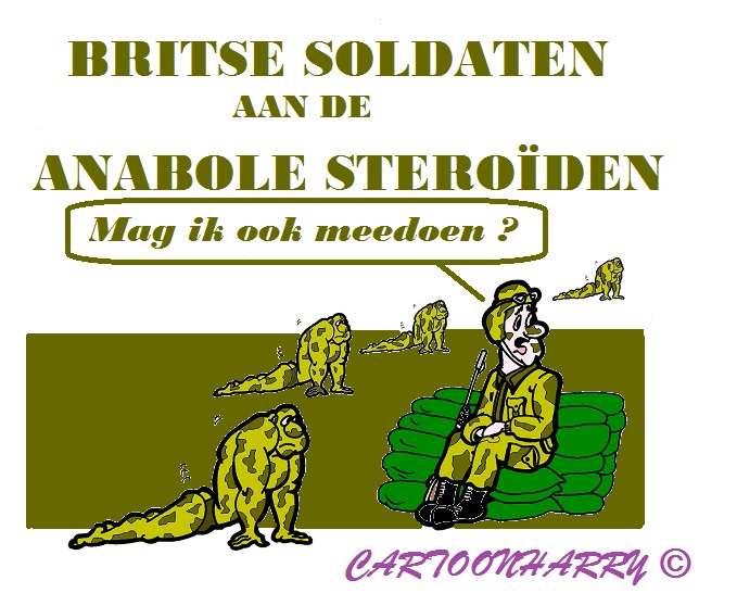 Cartoon: Anabolen Leger 1