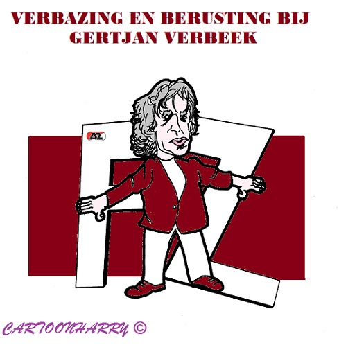 Caricature: Gertjan Verbeek 1