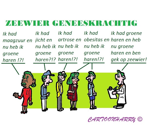Cartoon: Zeewier Geeskrachtig 1