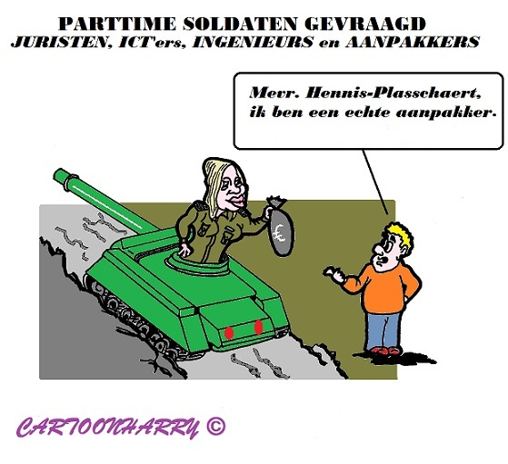 Cartoon: Defensie vraagt 1