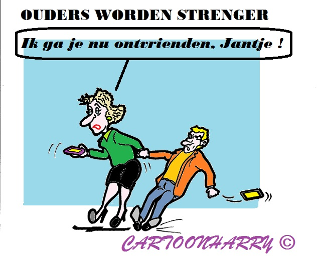 Cartoon: Strengere Ouders 1