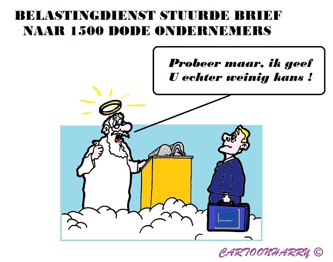 Cartoon: Belastingdienst 1