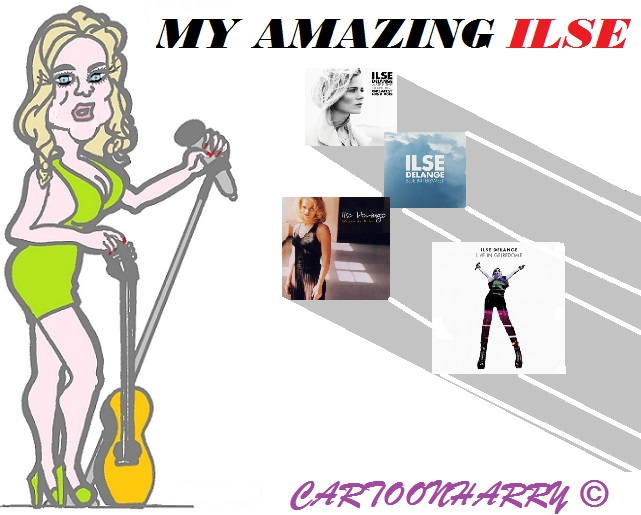 Caricature: Ilse de Lange 1
