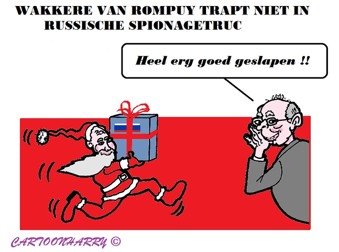 Cartoon: Herman van Rompuy 1