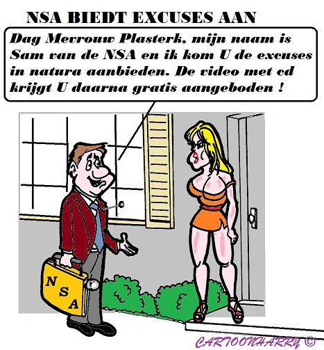 Cartoon: Excuses NSA 1