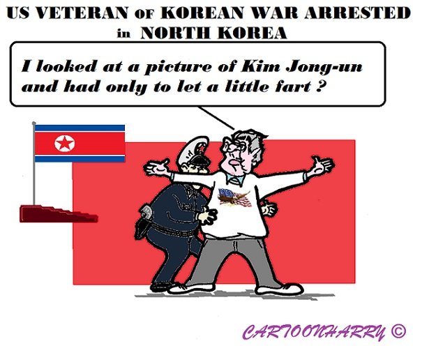 Cartoon: USA Veteran Arrested 1